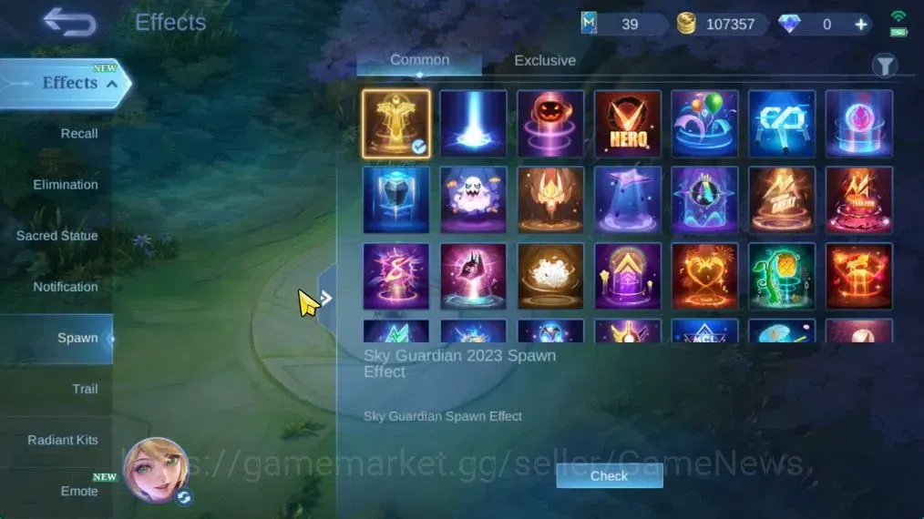 Mobile Legends: Bang Bang Accounts Hero 132|Skin 234|High Glory 81|PACE Fanny,SpongeB image 16
