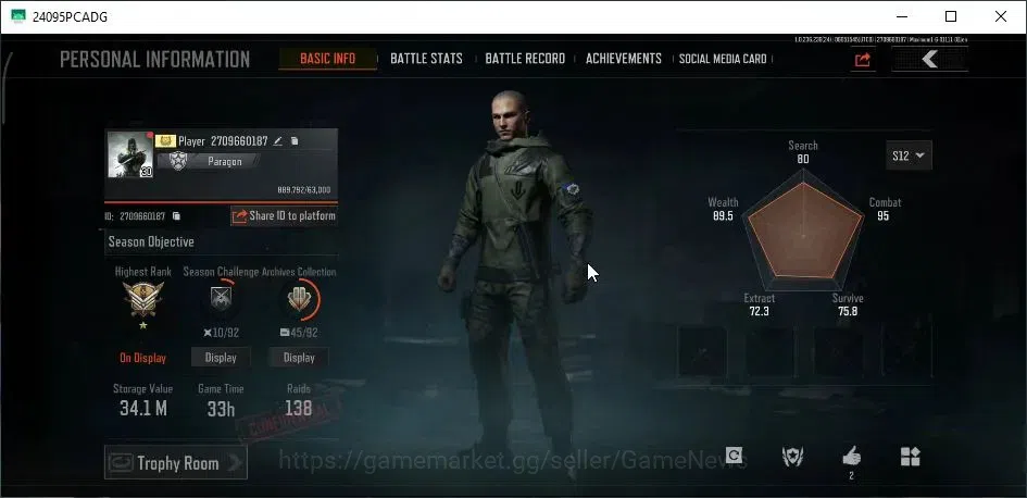 Arena Breakout Accounts MOBILE|Lv 30|SV 34,1M|CV 21,3M|6 Set|Maelstrom AKM image 2