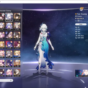 Honkai Star Rail Accounts Others Asia|Free ZZZ|TL 70|2 Team Prem|31 Limited|(RMei E3,Hyacine E2,Acheron E2,Kafka E2,Sparkle