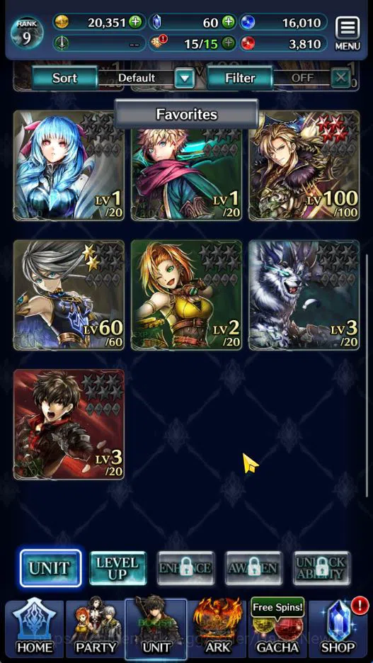 Last Cloudia Accounts GLOBAL|Rank 9|Top Tier Unit [Arkh King of Dragon,G image 2