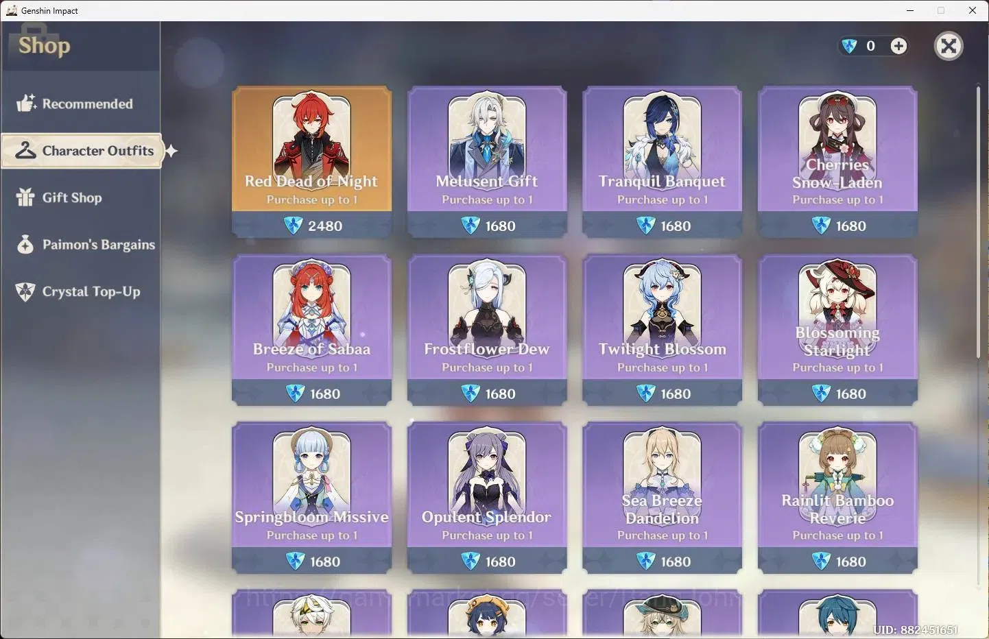 Genshin Impact Accounts ASIA | AR 56|6 limit+2(5*Wpn)|Hu Tao,Zhongli,Wande image 4