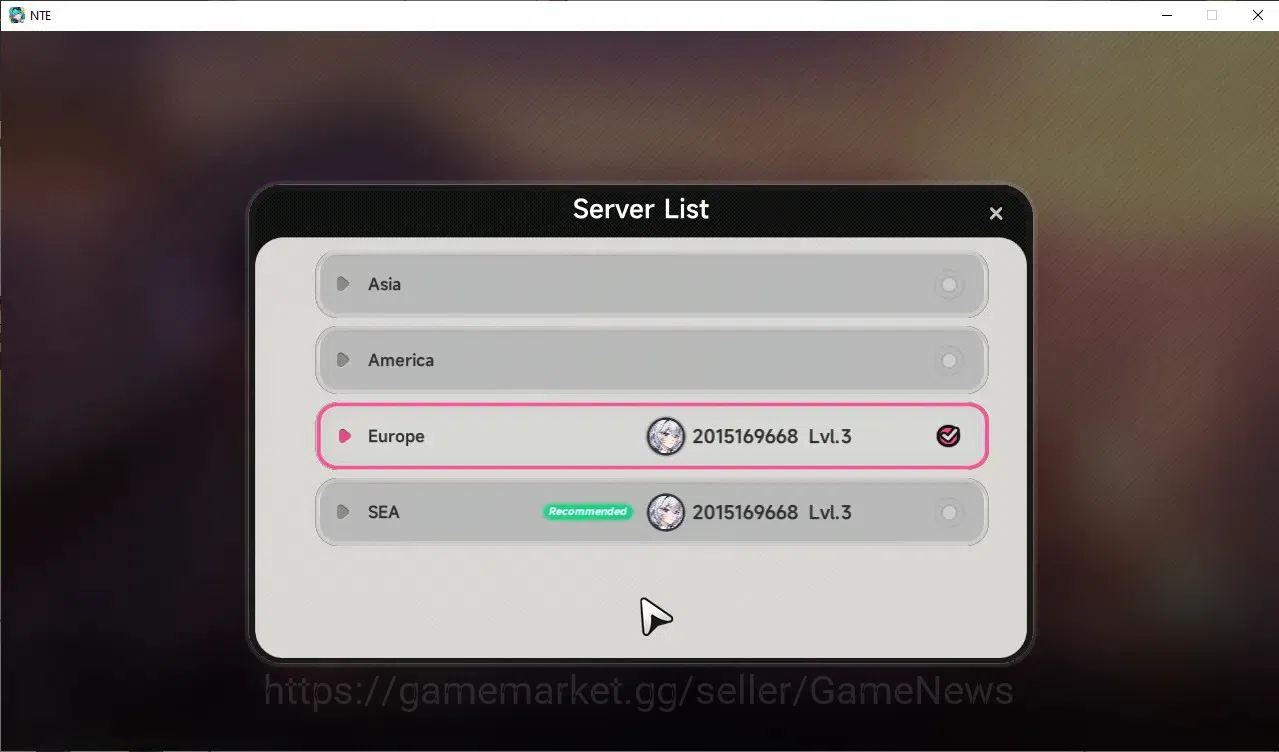 Neverness to Everness Accounts GLOBAL Europe|HL 3|1 S-Class Hotori|1 S-Class Char image 1