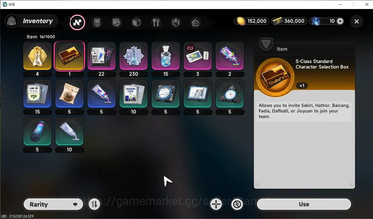 Neverness to Everness Accounts GLOBAL Europe|HL 3|1 S-Class Hotori|1 S-Class Char image 8