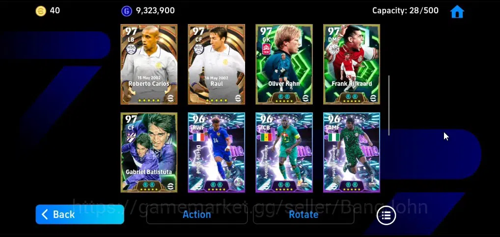 eFootball Accounts Android|PW 3190 |Epic Steven Gerard, BigT Ronaldin image 4