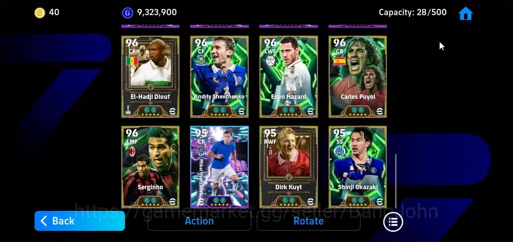 eFootball Accounts Android|PW 3190 |Epic Steven Gerard, BigT Ronaldin image 6