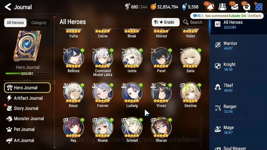 Epic Seven Accounts ASIA|19 ML(Notos,Shepherd ot Dark Diene,LOTScales, image 12