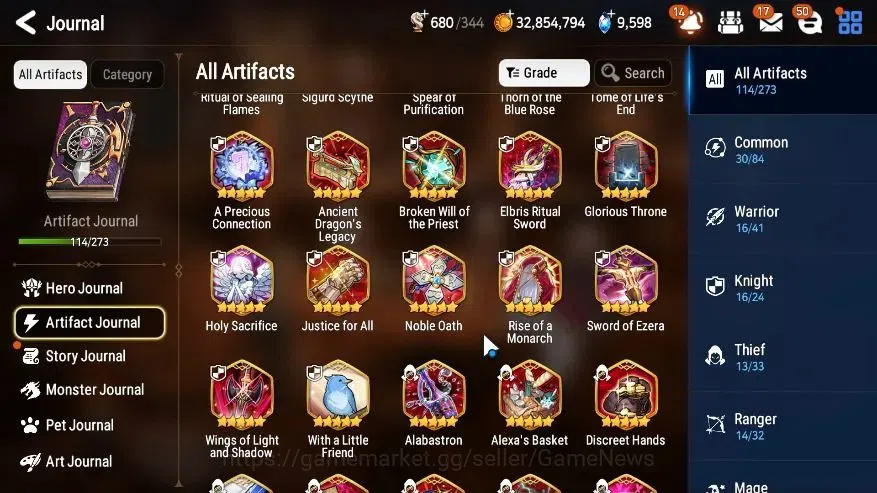 Epic Seven Accounts ASIA|19 ML(Notos,Shepherd ot Dark Diene,LOTScales, image 14