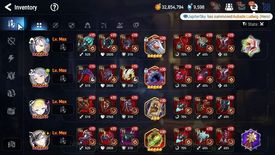 Epic Seven Accounts ASIA|19 ML(Notos,Shepherd ot Dark Diene,LOTScales, image 18