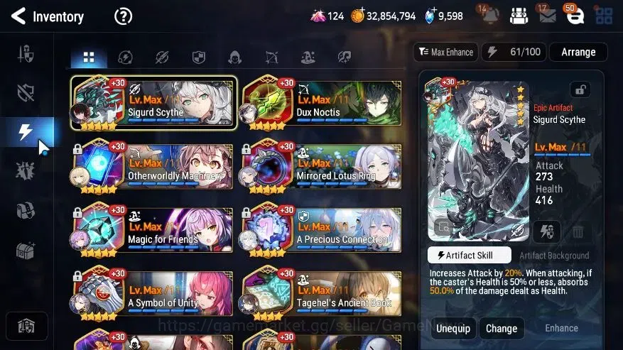 Epic Seven Accounts ASIA|19 ML(Notos,Shepherd ot Dark Diene,LOTScales, image 20