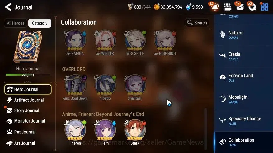 Epic Seven Accounts ASIA|19 ML(Notos,Shepherd ot Dark Diene,LOTScales, image 5