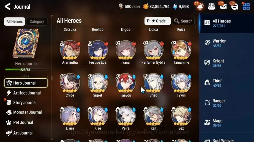 Epic Seven Accounts ASIA|19 ML(Notos,Shepherd ot Dark Diene,LOTScales, image 9