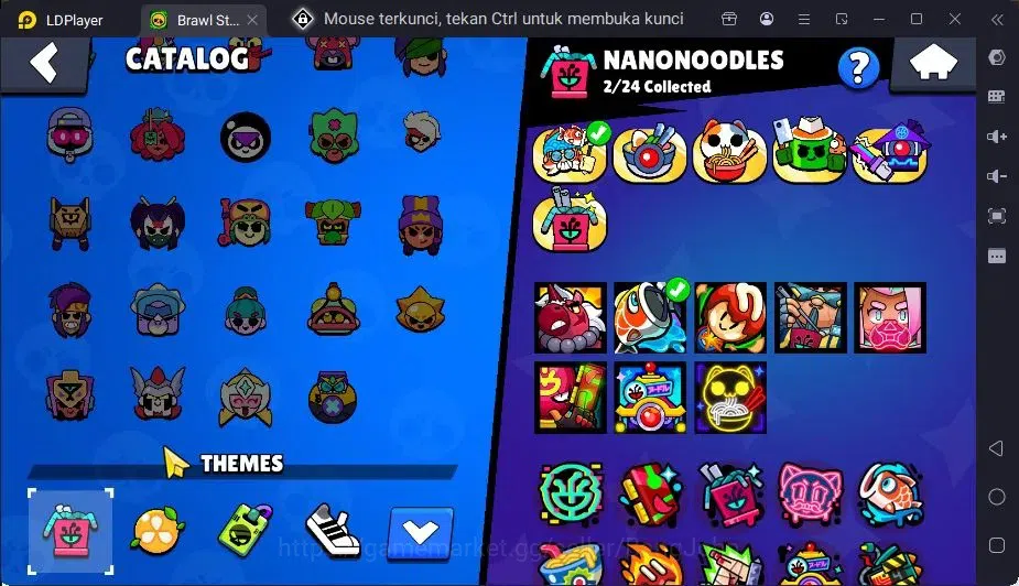 Brawl Stars Accounts Global |1 Max Hypercharge(Edgar)|1 Mythic,1 Epic Skin|615 Thropy|15 Brawler|2382 Bling+76 Gems 11
