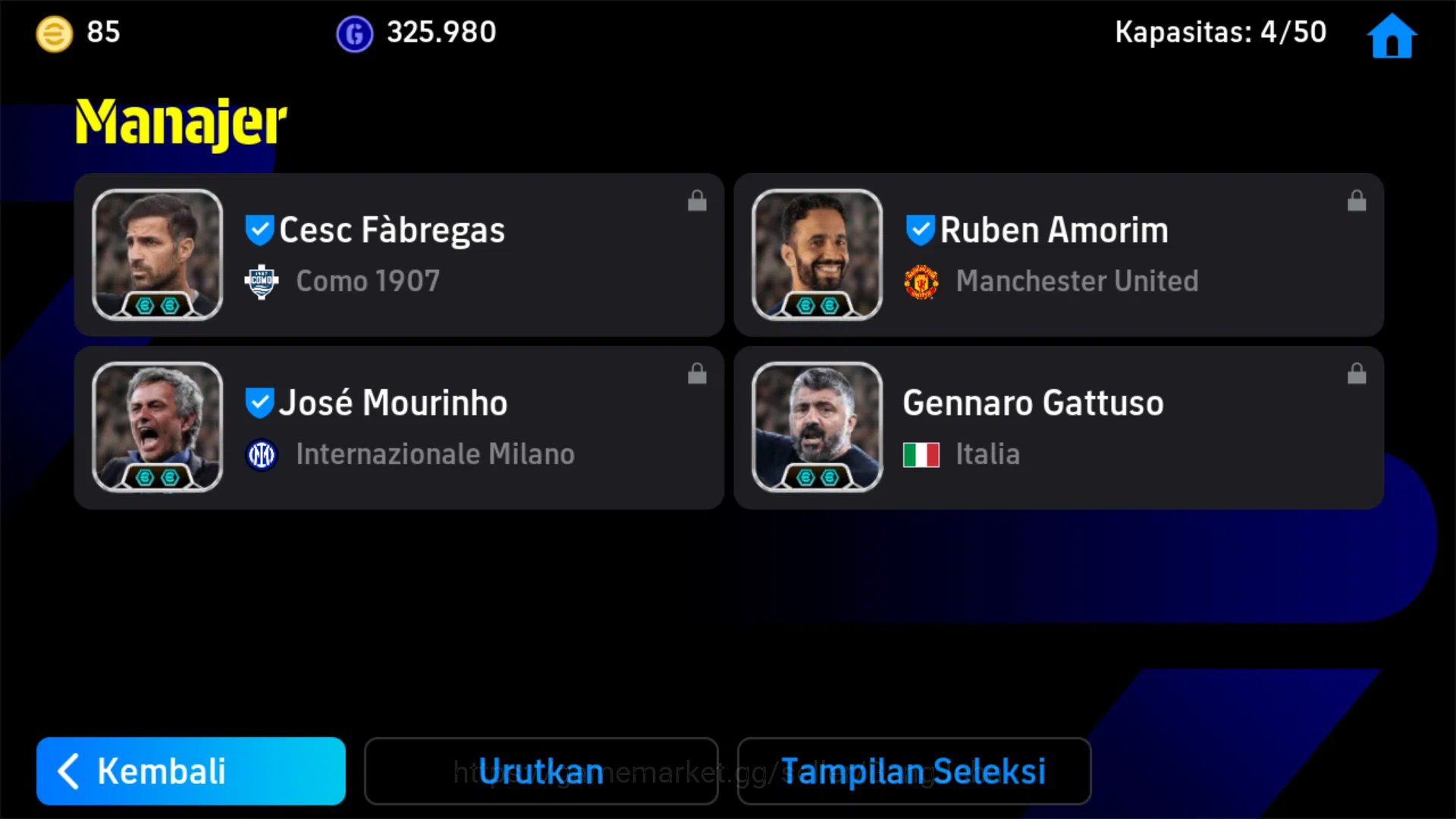 eFootball Accounts Android Pwr 3174| Etoo Epic db , Thuram Show time image 6