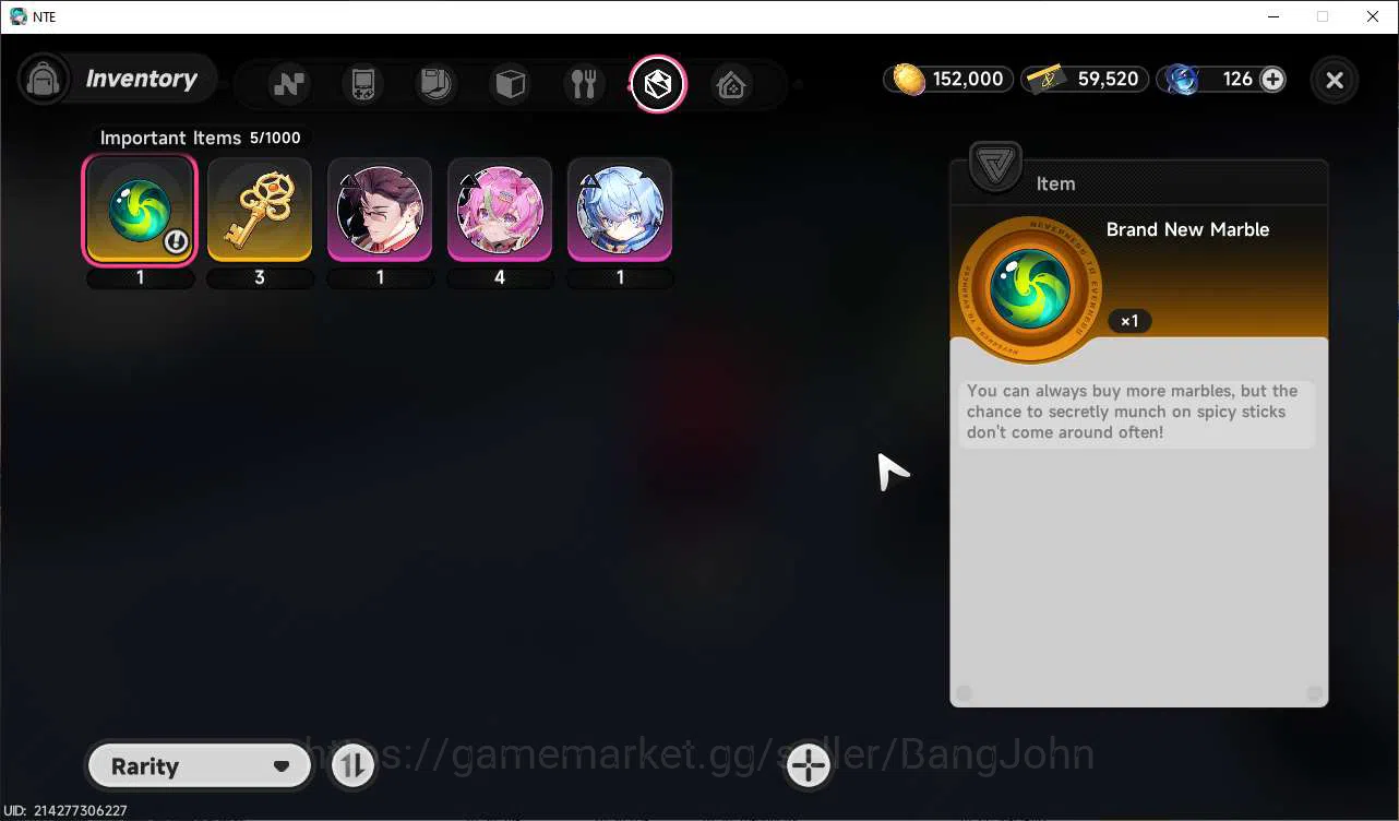 Neverness to Everness Accounts NA | STARTER FRESH Lvl 3 | Nanaly (NTE060B) image 4