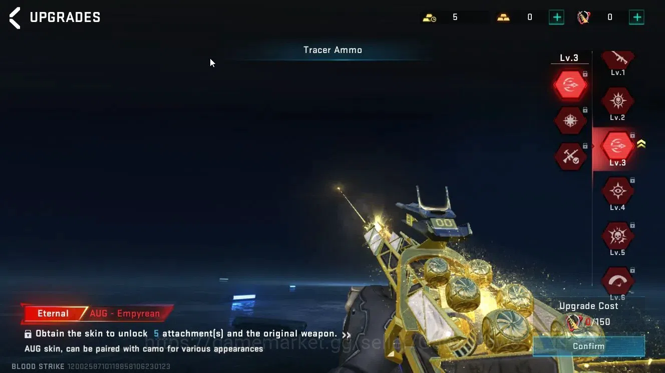 Blood Strike Accounts ASIA|ETERNAL AUG-Empyrean Lv3 | ULTRA [Loot Crate- image 6