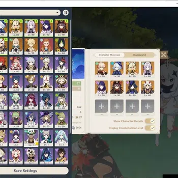 Genshin Impact End Game Asia|AR 57|8 Limit +5(*5Wep)|Clorinde,Furina,Raide image 1