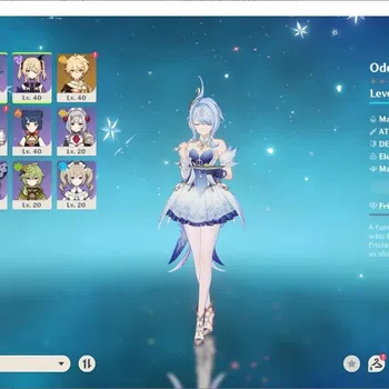Genshin Impact Accounts Others ASAI|AR 32|1 Limited [Odette]+std [Qiqi,Diluck]|Low Explore Check SS|TakeMail(GI1135Z)