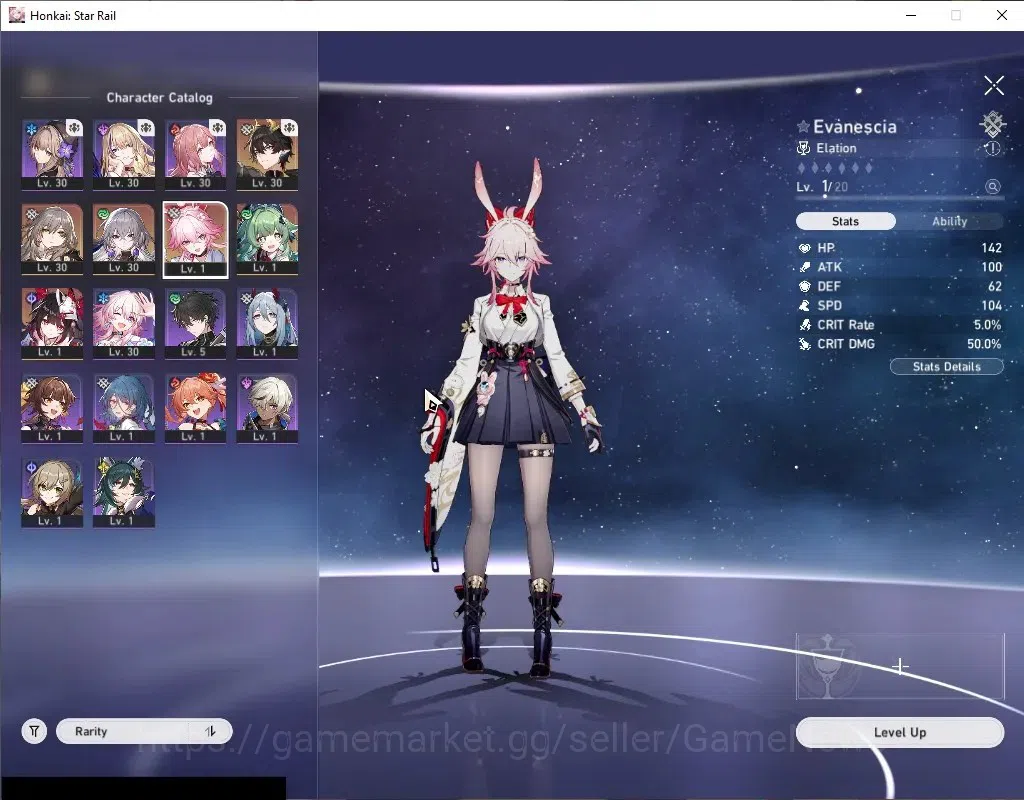Honkai Star Rail Accounts Asia|TL 22|4 Limited|Evanescia,Huohuo,Sparkle,Dant image 4