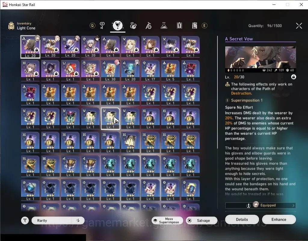 Honkai Star Rail Accounts Asia|TL 22|4 Limited|Evanescia,Huohuo,Sparkle,Dant image 6