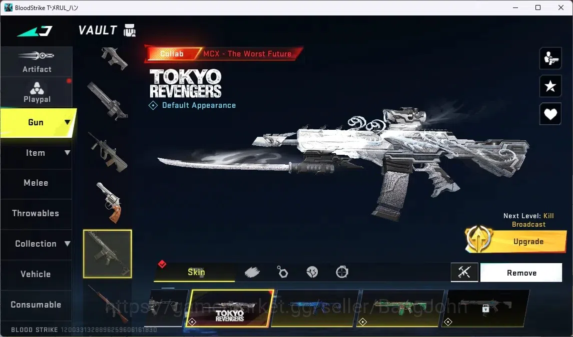 Blood Strike Accounts ASIA |3 7DS;M700,KAR98K,QBZ95 | 2 TR;FN2000,MCX |  image 11