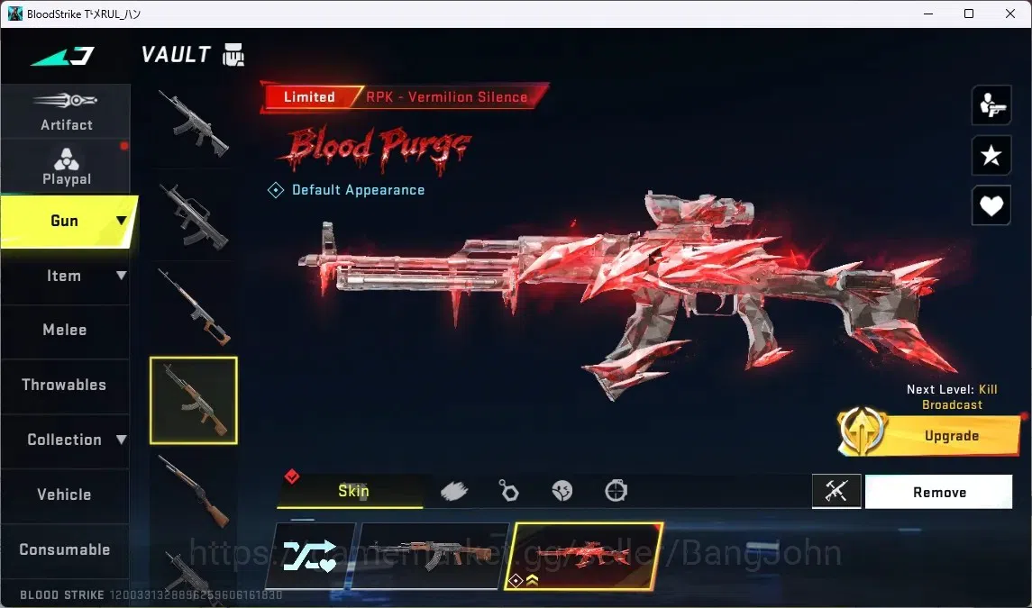 Blood Strike Accounts ASIA |3 7DS;M700,KAR98K,QBZ95 | 2 TR;FN2000,MCX |  image 17