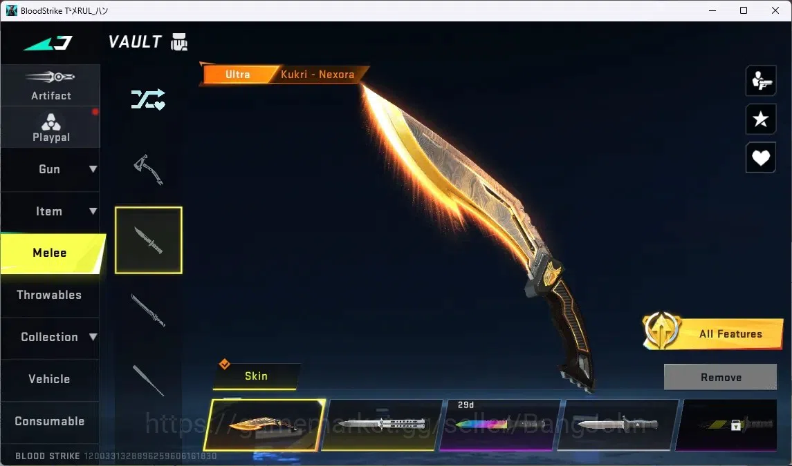 Blood Strike Accounts ASIA |3 7DS;M700,KAR98K,QBZ95 | 2 TR;FN2000,MCX |  image 19