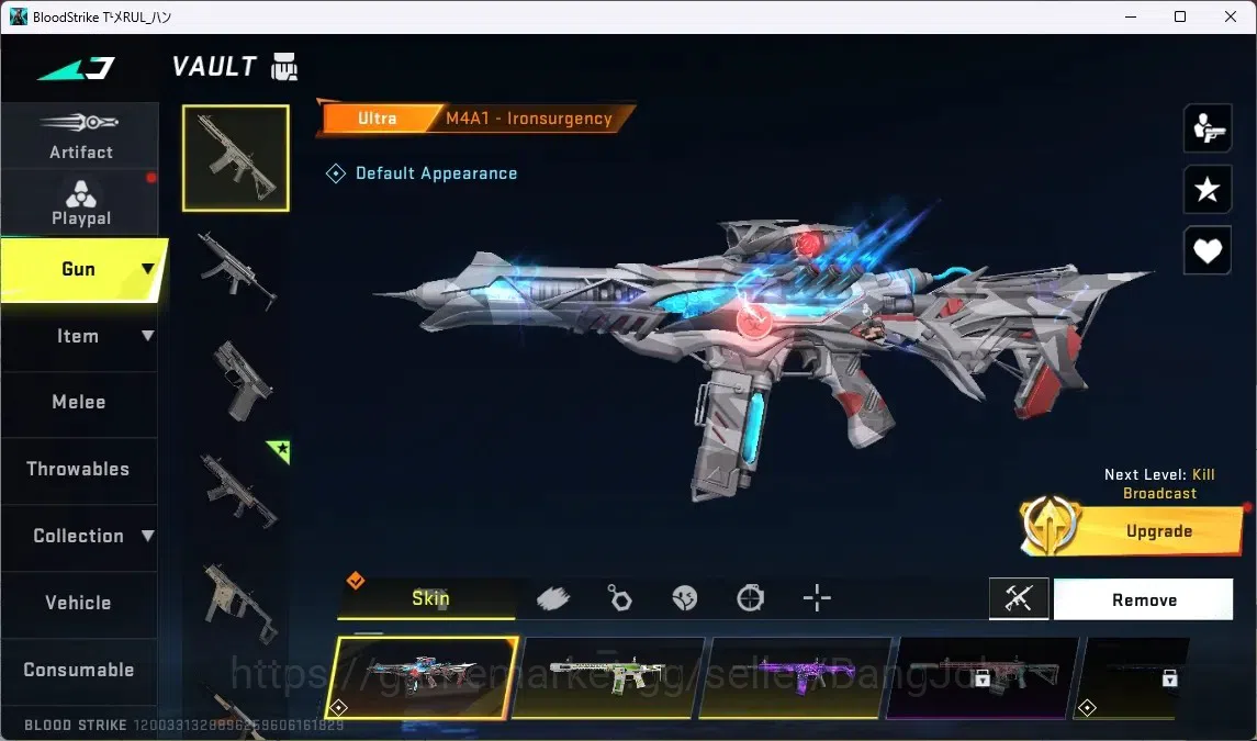 Blood Strike Accounts ASIA |3 7DS;M700,KAR98K,QBZ95 | 2 TR;FN2000,MCX |  image 2