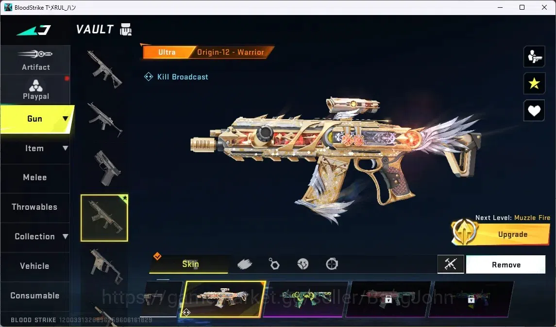 Blood Strike Accounts ASIA |3 7DS;M700,KAR98K,QBZ95 | 2 TR;FN2000,MCX |  image 3