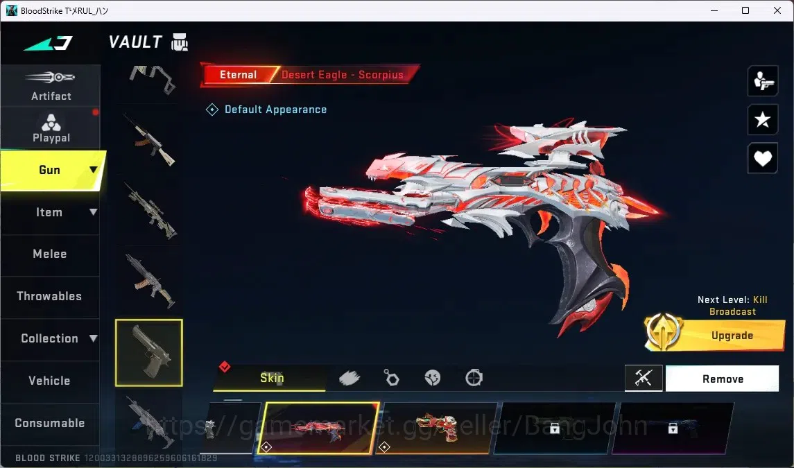 Blood Strike Accounts ASIA |3 7DS;M700,KAR98K,QBZ95 | 2 TR;FN2000,MCX |  image 5