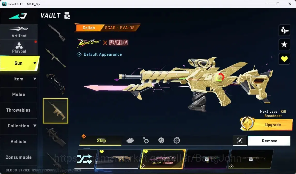 Blood Strike Accounts ASIA |3 7DS;M700,KAR98K,QBZ95 | 2 TR;FN2000,MCX |  image 8