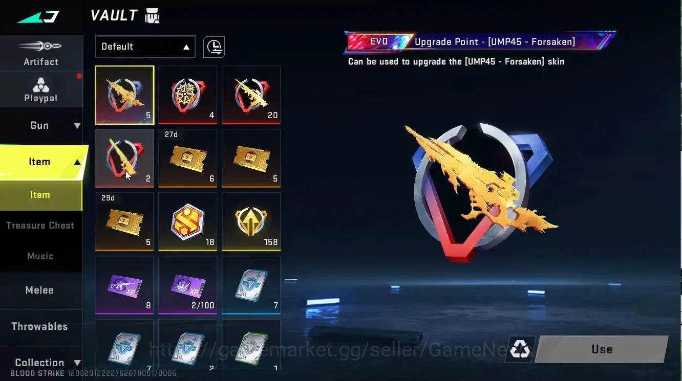 Blood Strike Accounts ASIA|Collab 7DS[Kar98, QBZ95]|4 ULTRA[ZERO, ETHAN, image 12