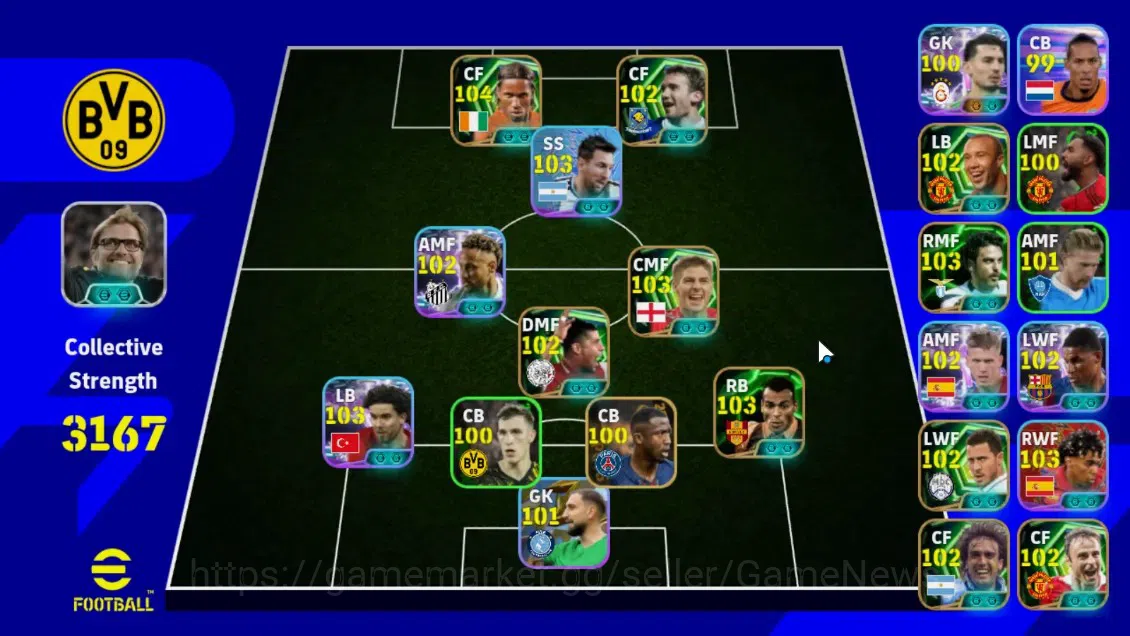 eFootball Accounts Legends & Iconic Players Android|Epic Didier Drogba,Cafu,Stefano Fiore,Gabriel Batitusta,Ferdi 1
