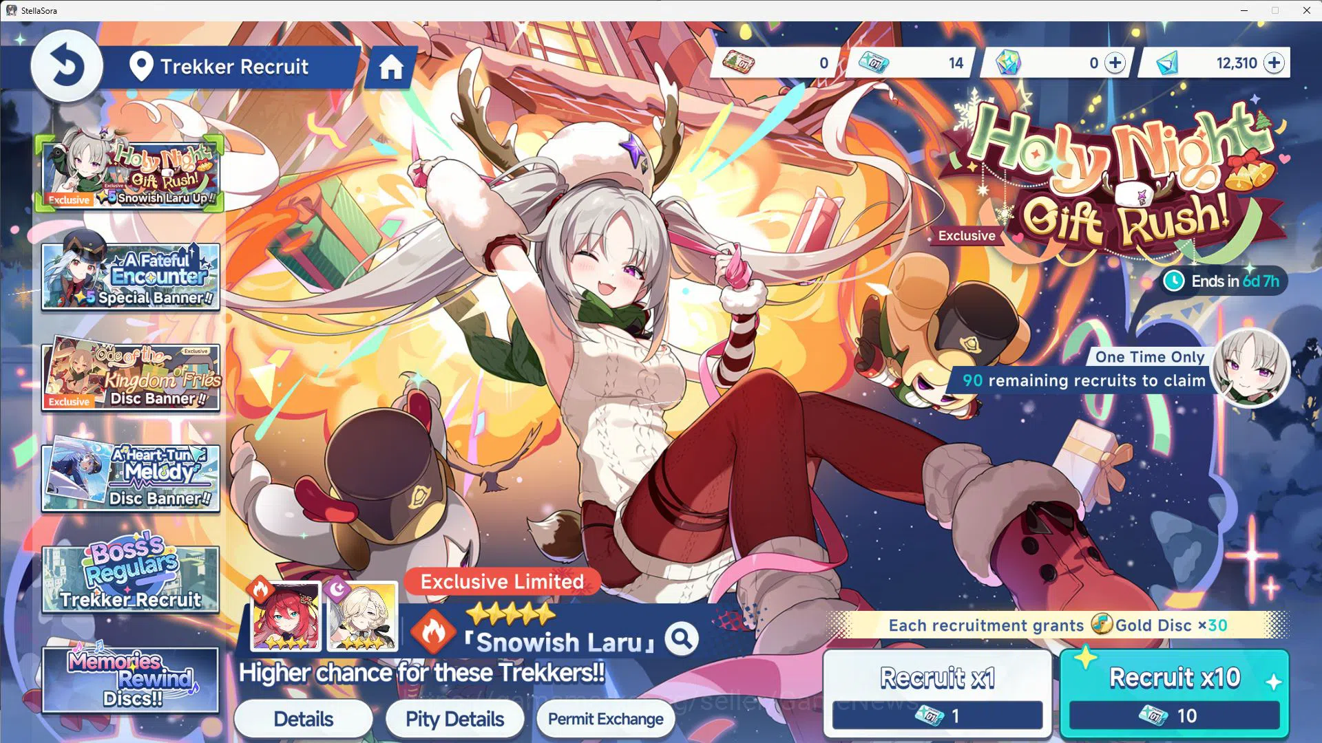 Stella Sora Accounts GLOBAL ENDGAME|10 SSR 4LImited(ChitoseT3,Snowish L image 7