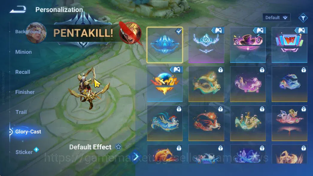 Honor of Kings Accounts Smurf Hero 56 Skin 25|Legend(Lady Sun,Consort Yu,Wukong),Lord of Mysteries Guiguzi,3 Epic,5 8