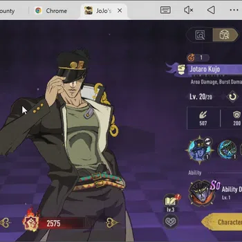 JoJo’s Bizarre Adventure: All Star Battle R Accounts America | 5SSR | Jotaro K, Bruno, Giorno G ETC | Selector On | GUEST