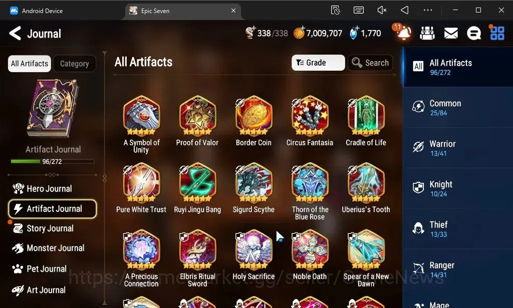 Epic Seven Accounts ASIA Unverif|New Era|23 ML(Notos,LOTScales,Salome, image 12