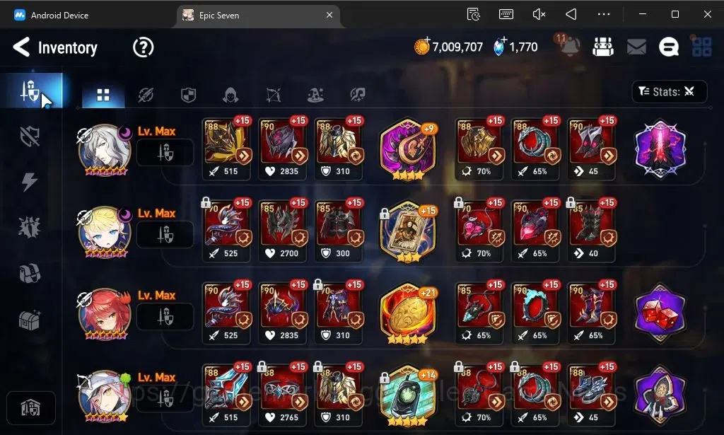 Epic Seven Accounts ASIA Unverif|New Era|23 ML(Notos,LOTScales,Salome, image 15