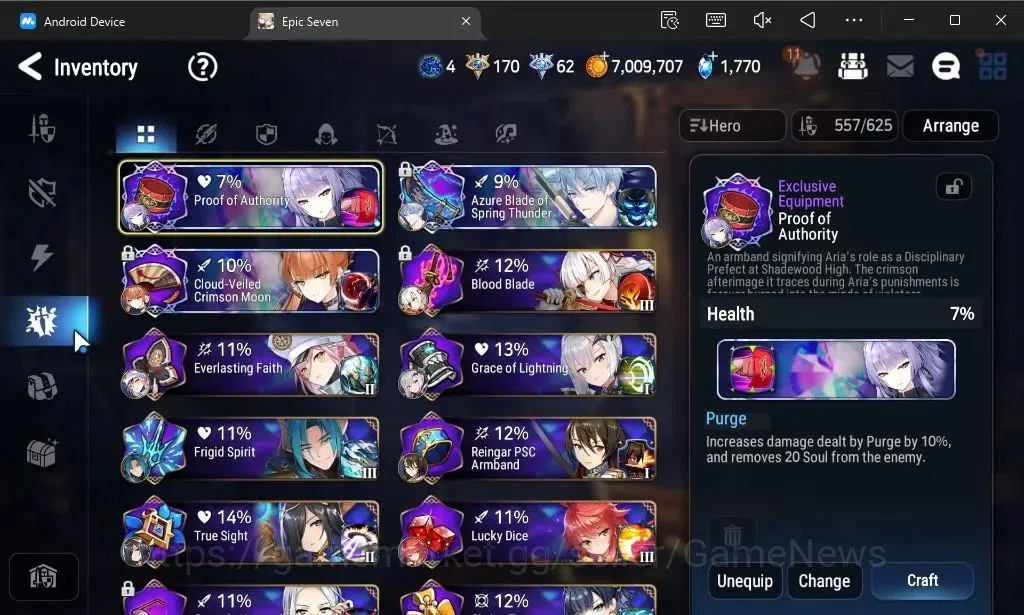 Epic Seven Accounts ASIA Unverif|New Era|23 ML(Notos,LOTScales,Salome, image 18