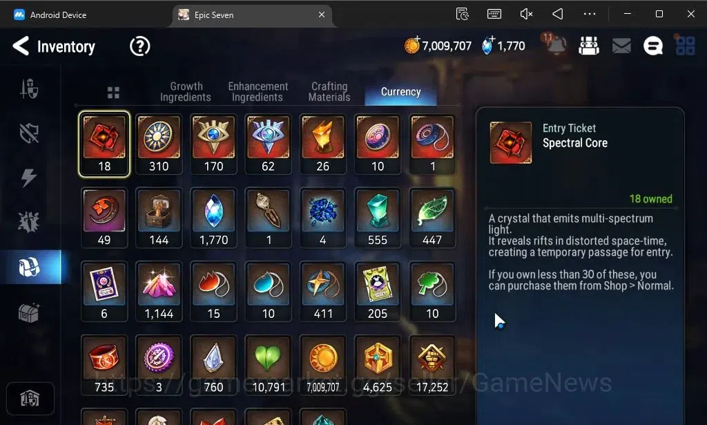 Epic Seven Accounts ASIA Unverif|New Era|23 ML(Notos,LOTScales,Salome, image 19