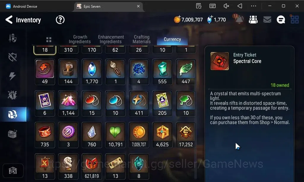 Epic Seven Accounts ASIA Unverif|New Era|23 ML(Notos,LOTScales,Salome, image 20