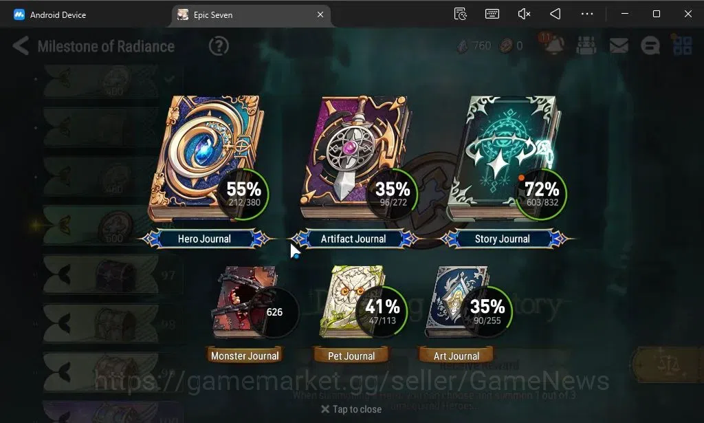 Epic Seven Accounts ASIA Unverif|New Era|23 ML(Notos,LOTScales,Salome, image 5