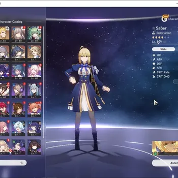 Honkai Star Rail Accounts Others Asia|TL 50|6 Limited|(Saber E1)+Sign Gilgamesh,Huohuo,Aventurine,Yunli,Seele|1k Jade|Female