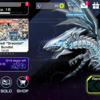 Yu-Gi-Oh! Master Duel Accounts High-Level Android|Lv 18|19 Decks|Dracotail,Radiant,Sky Striker,VSK9,Yummys,Etc|Ranked