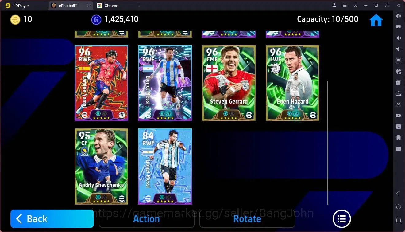 eFootball Accounts Legends & Iconic Players Mobile |PW 3134|Epic Kaka,Zico,Gerrard,Hazard,Shevchenko|Showtime 5