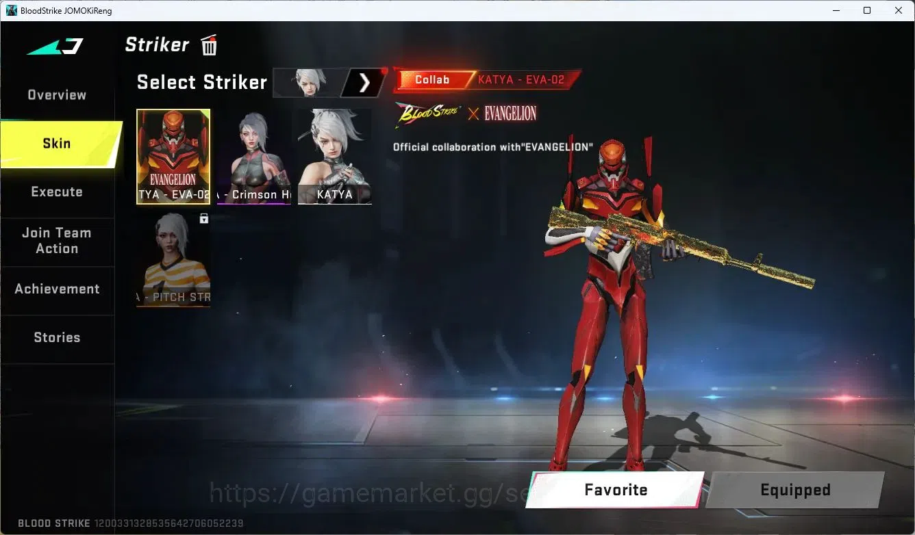 Blood Strike Accounts ASIA|1 EVO: FAL-Evolved Draco|1 EVA|3 Collab Guns| image 13