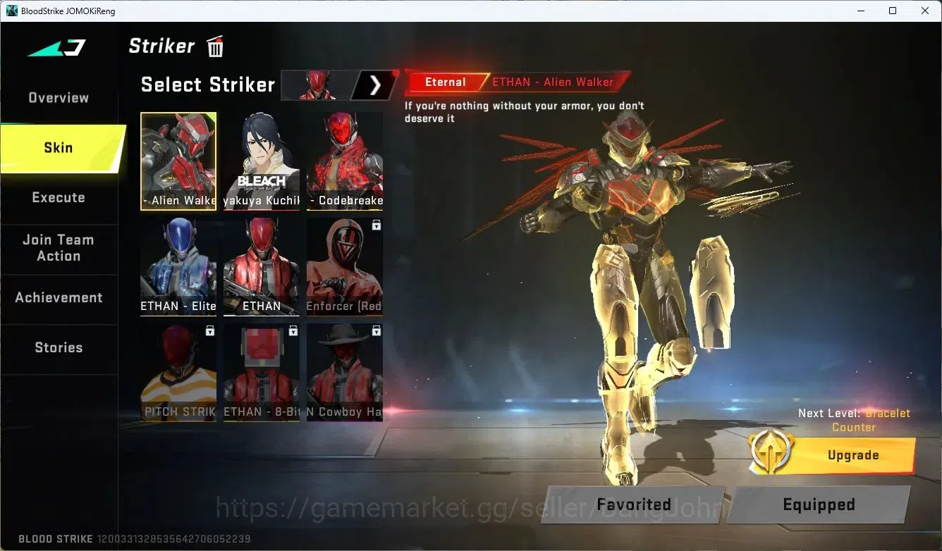 Blood Strike Accounts ASIA|1 EVO: FAL-Evolved Draco|1 EVA|3 Collab Guns| image 16