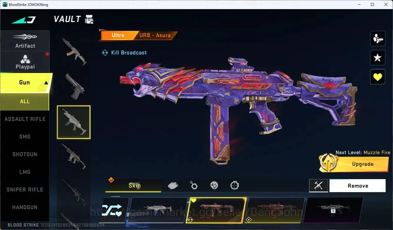 Blood Strike Accounts ASIA|1 EVO: FAL-Evolved Draco|1 EVA|3 Collab Guns| image 8