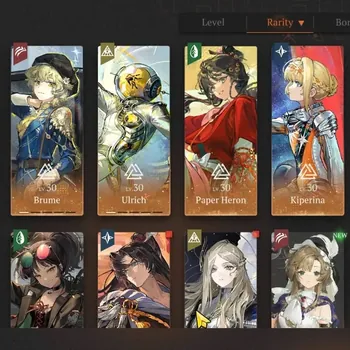 Reverse: 1999 Accounts Midgame Global|Lv 52|16 SSR 5 Limit|(Paper Heron,Liang Yue,Rhiannon)+Psy,Anjo Nala,Lucy|Tooth