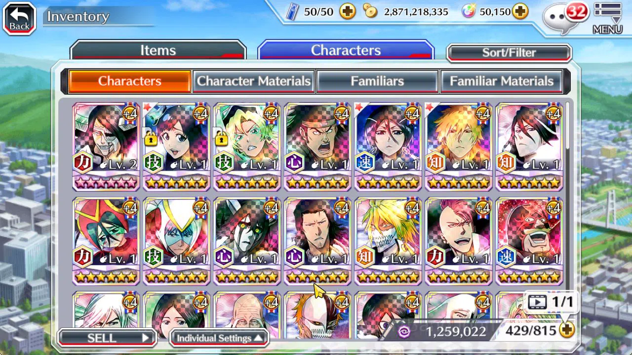 Bleach: Brave Souls Accounts [GLOBAL]50K Orb|Giselle,Candice TYBW26,Rukia,Ichig image 11