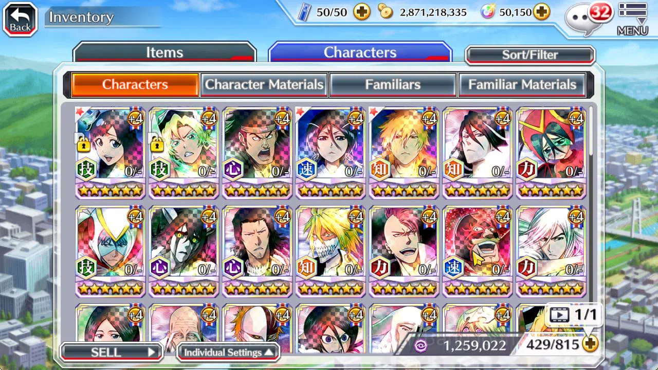 Bleach: Brave Souls Accounts [GLOBAL]50K Orb|Giselle,Candice TYBW26,Rukia,Ichig image 12